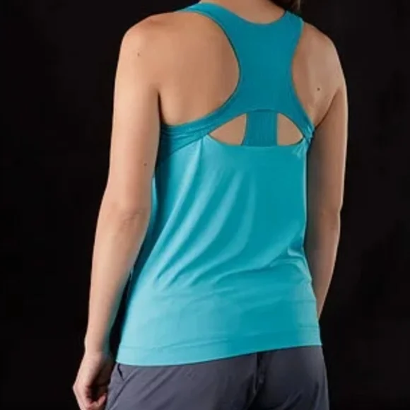 Arc'teryx Cita Tank Top Women’s Small Vibrant Blue Athletic Activewear PTP 15” - Picture 3 of 7